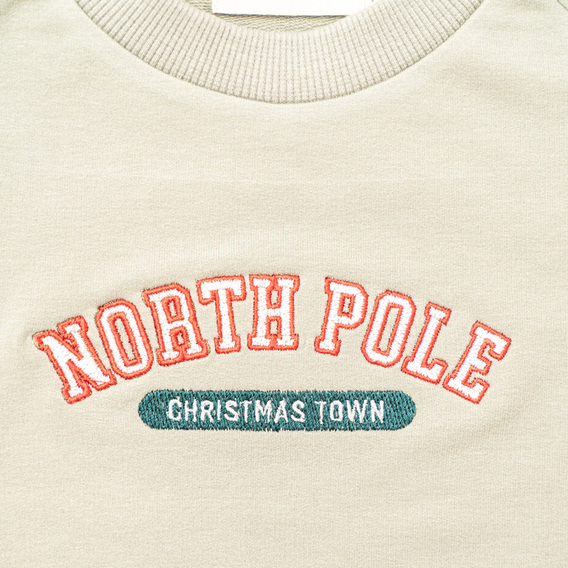 North Pole Olive Sweatshirt