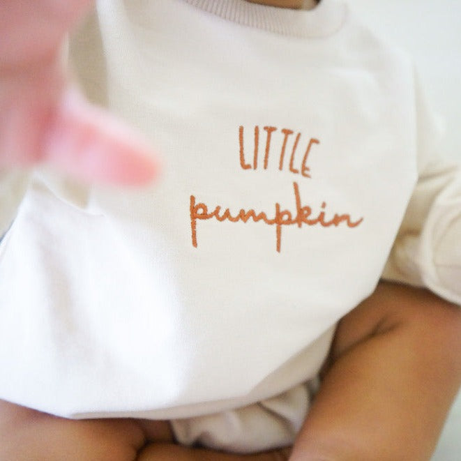 Little Pumpkin Bubble Rompers