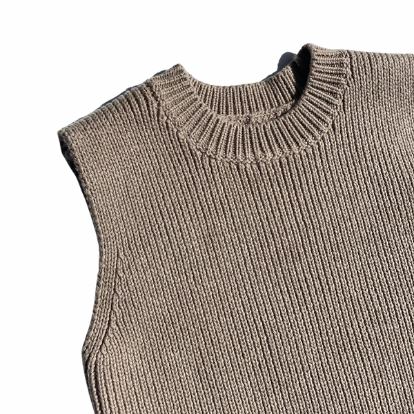 Taupe Knit Top