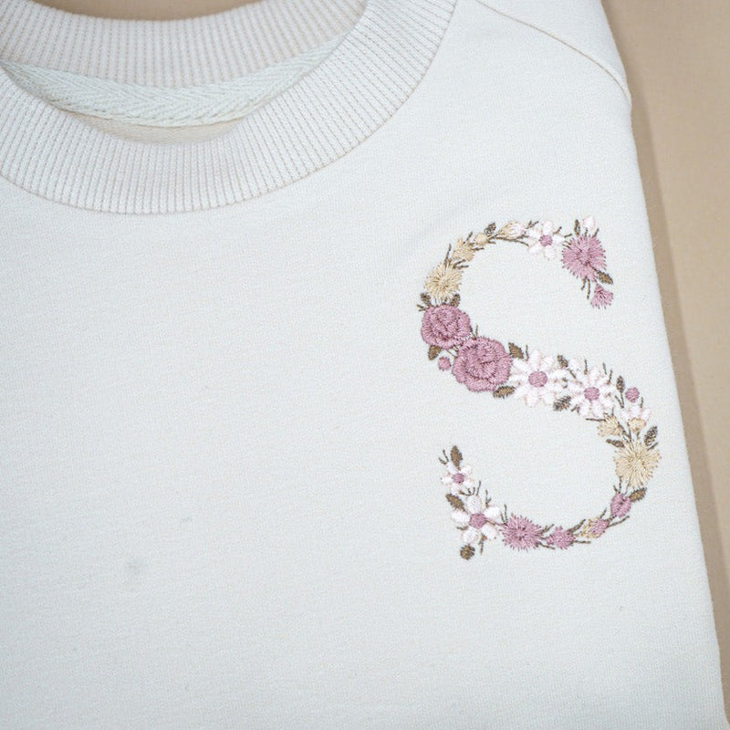 Custom Floral Sweatshirt